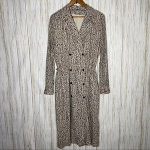 Vintage palm frond printed day Day dress